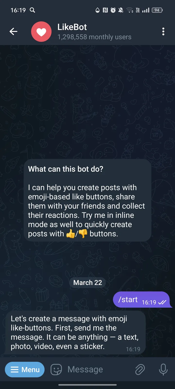 LikeBot screenshot 1