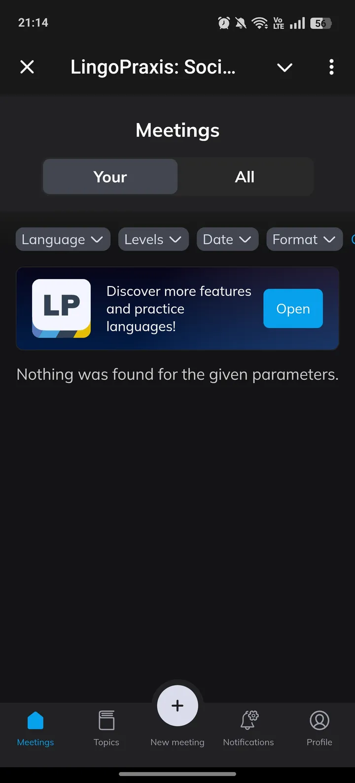 LingoPraxis: Social Speaking Club screenshot 2