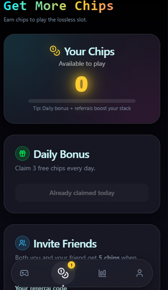 LLL Lossless Lottery screenshot 2