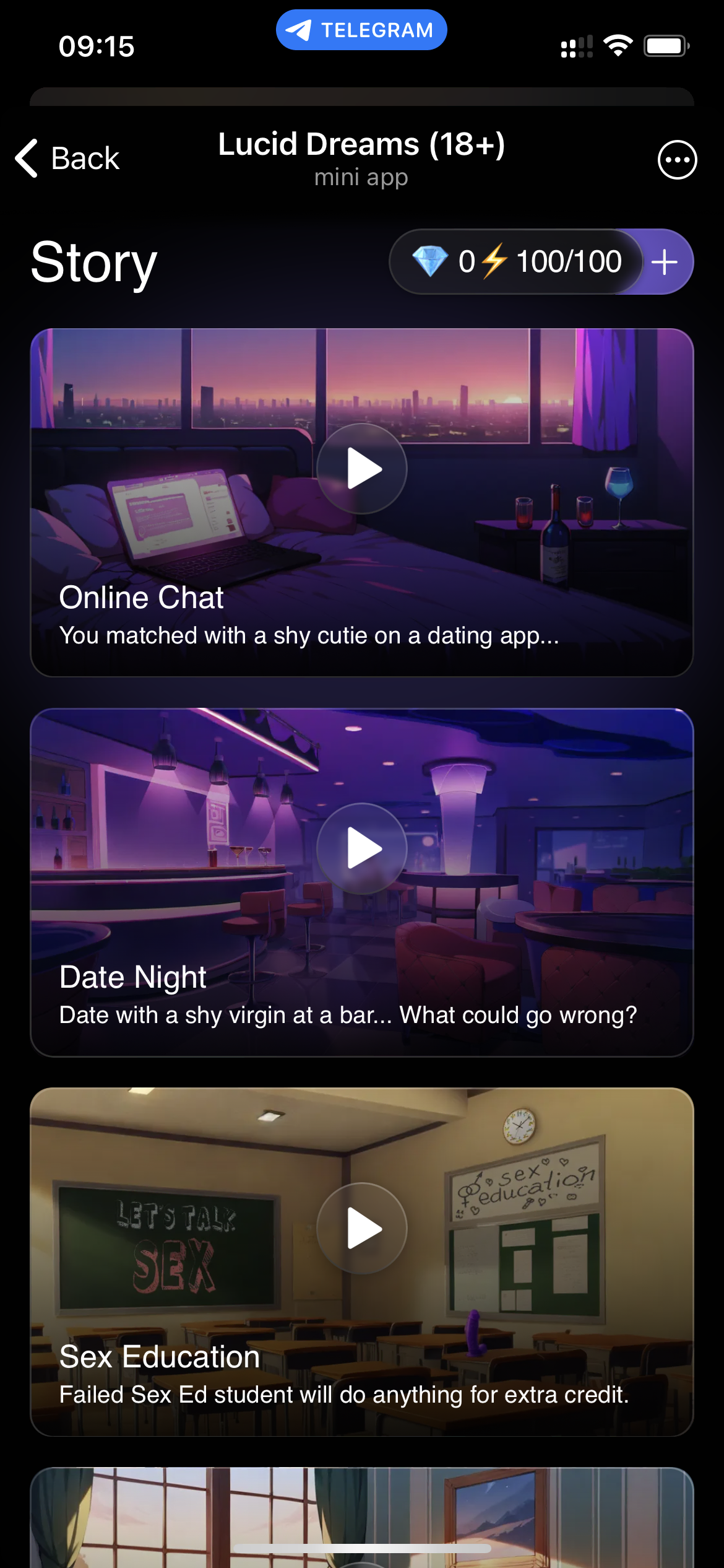 Lucid Dreams (18+) screenshot 2