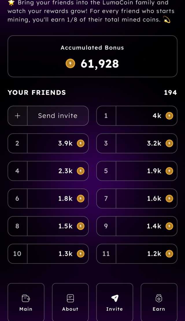 LumaCoin screenshot 3