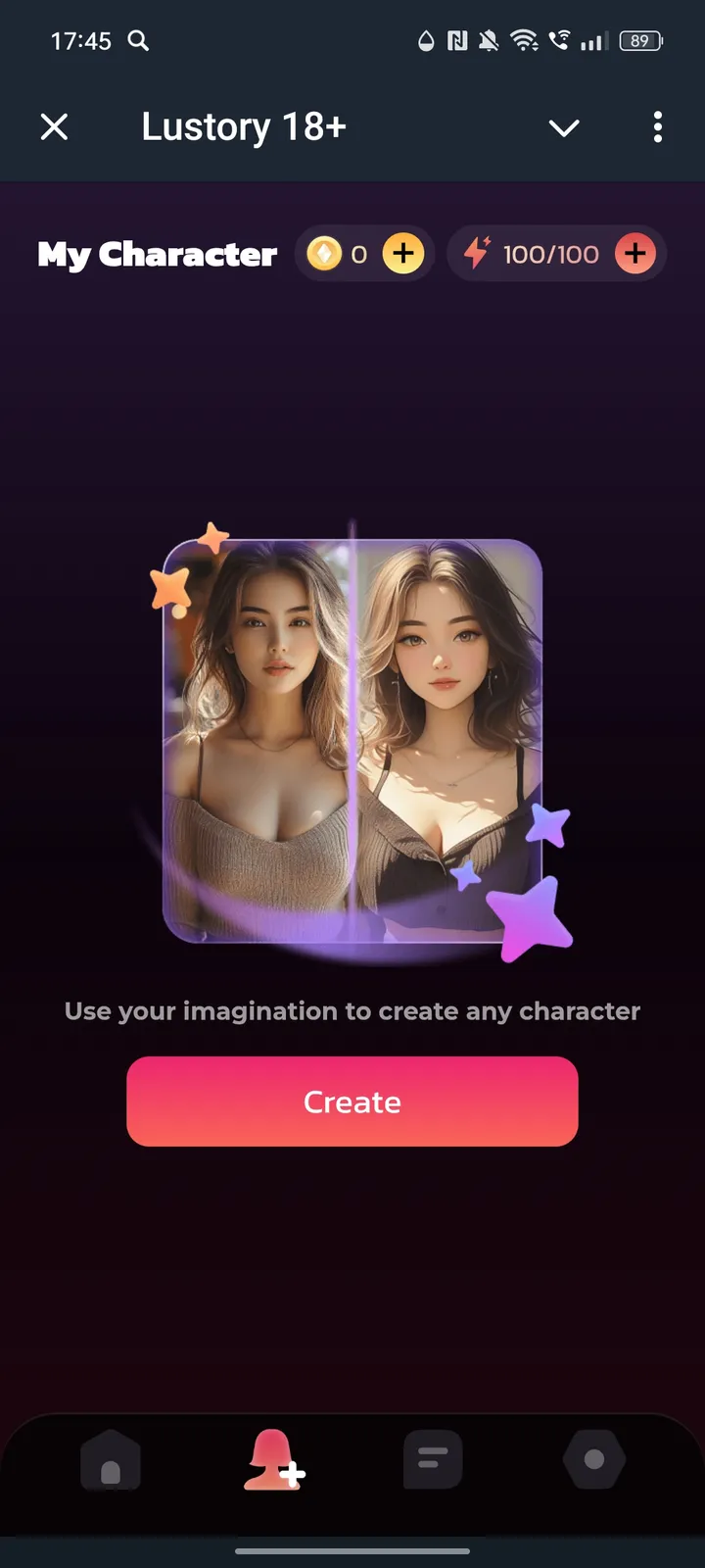 Lustory 18+ screenshot 2