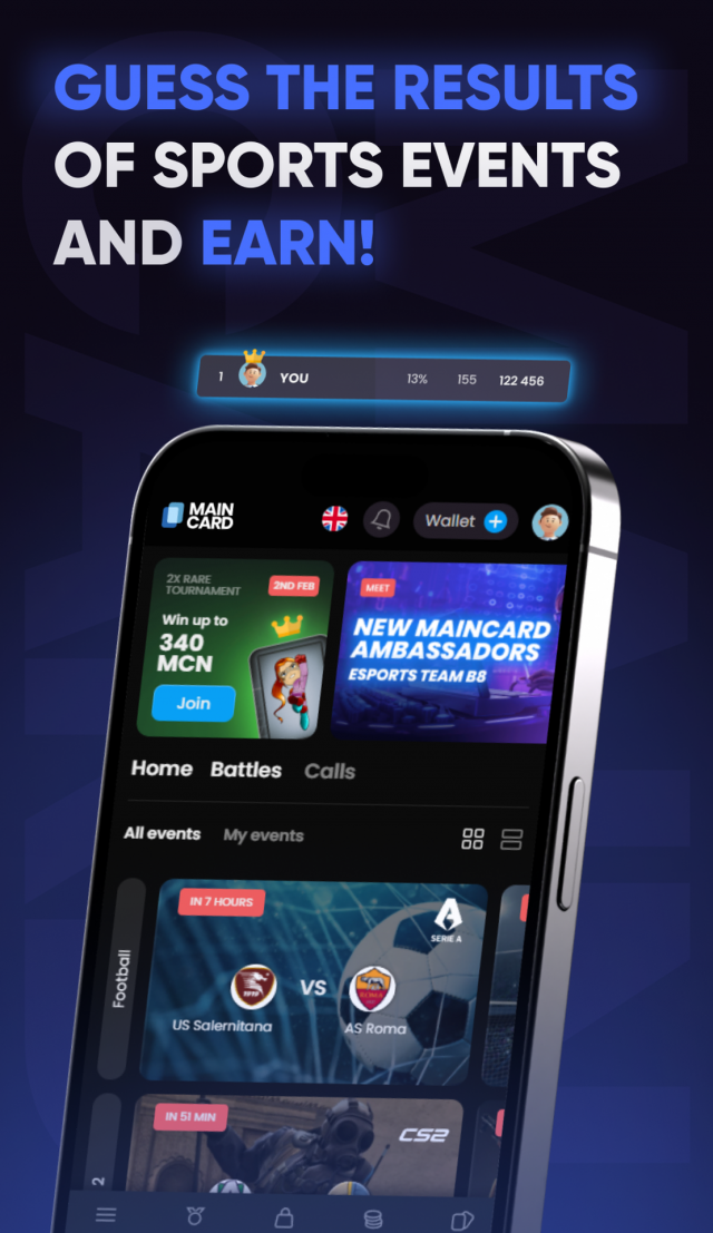 Maincard screenshot 1