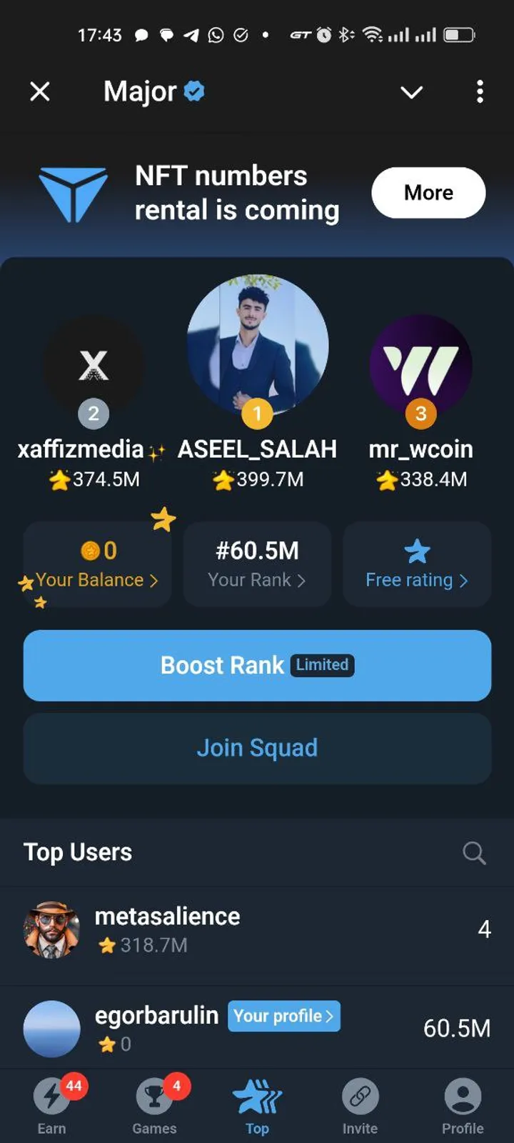 Major screenshot 3