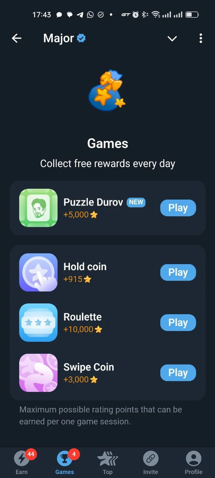 Major screenshot 4