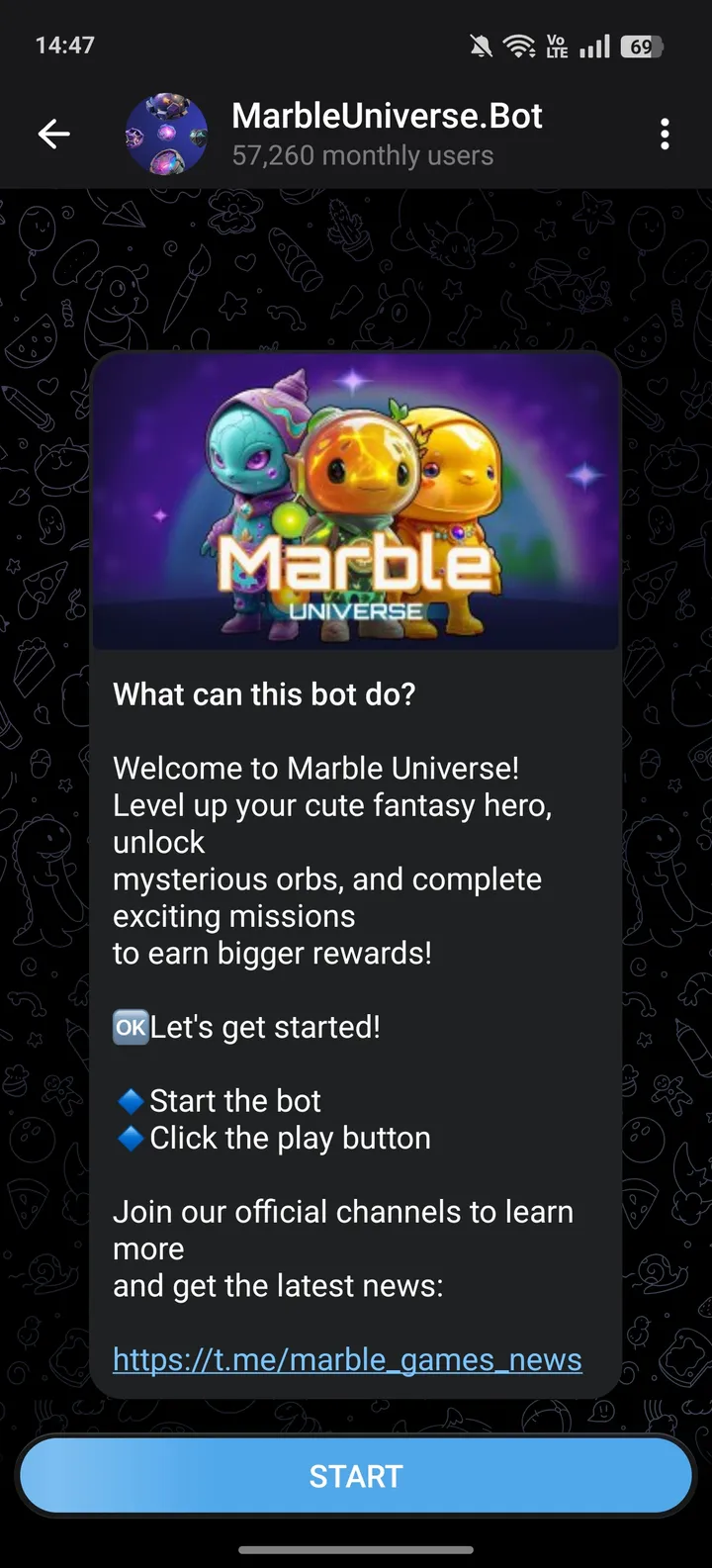 MarbleUniverse.Bot screenshot 3