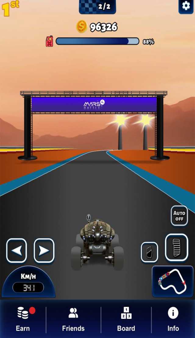 Mars Race screenshot 3