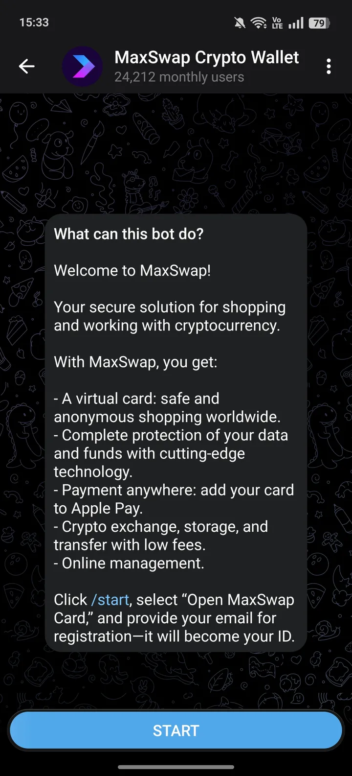 MaxSwap Crypto Wallet screenshot 2
