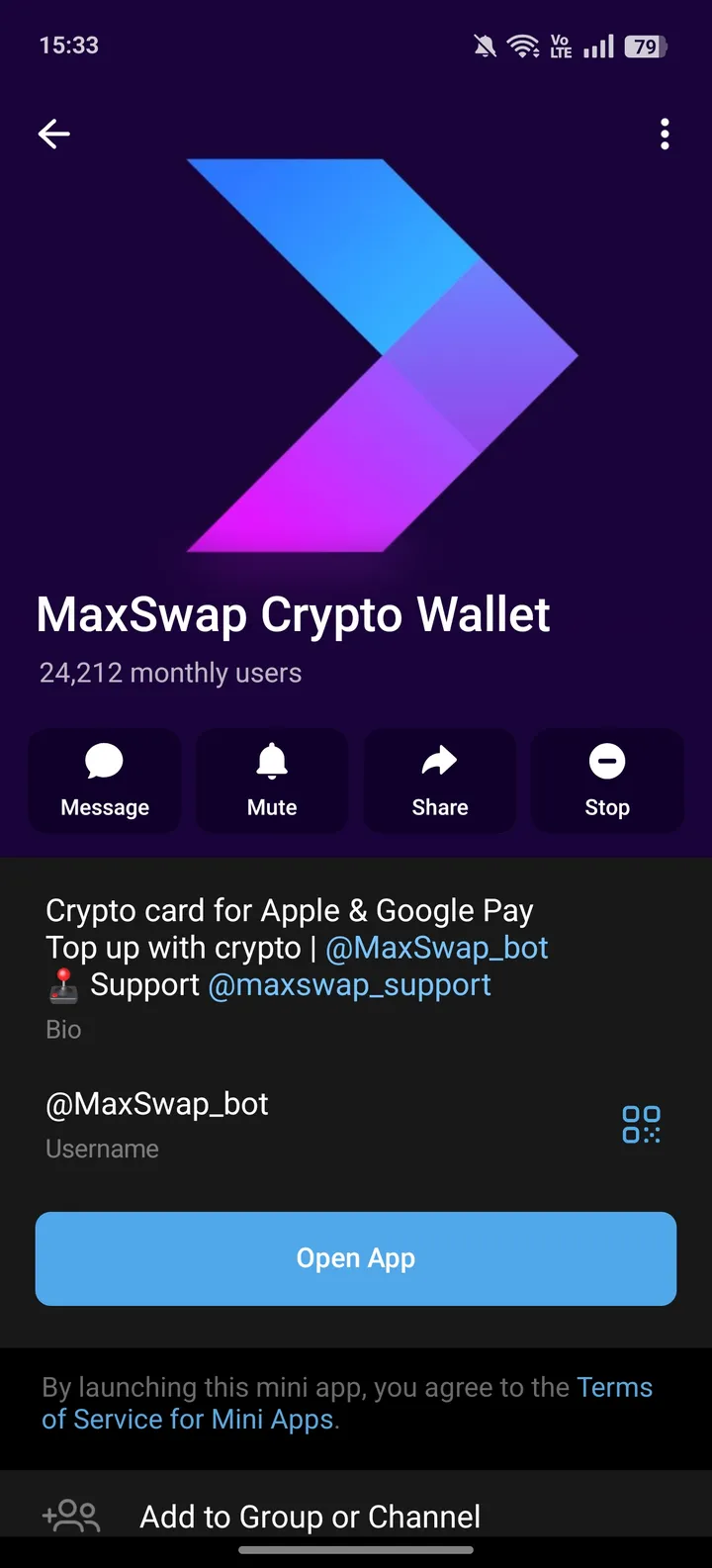 MaxSwap Crypto Wallet screenshot 4