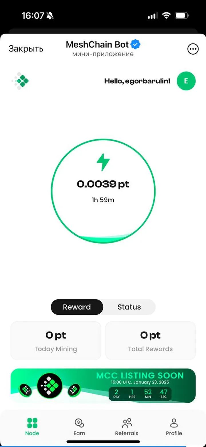 MeshChain Bot screenshot 4