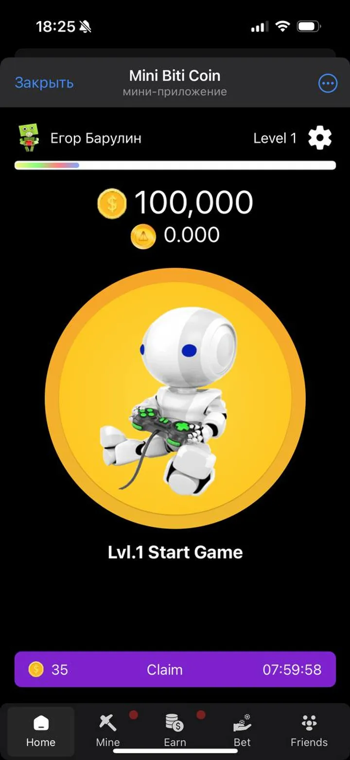 Mini Biti Coin screenshot 1