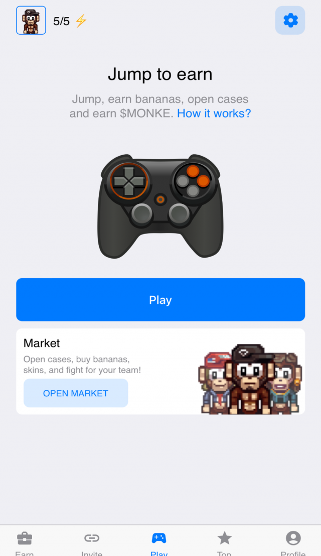 MonkeyTON screenshot 1