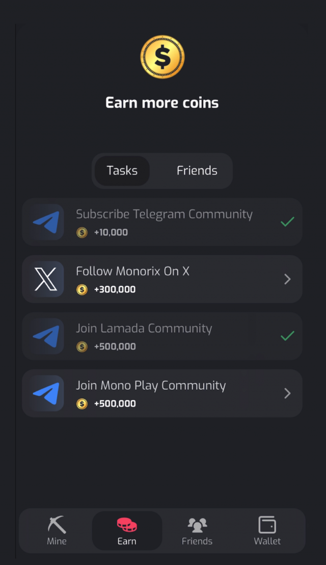 Monorix screenshot 2