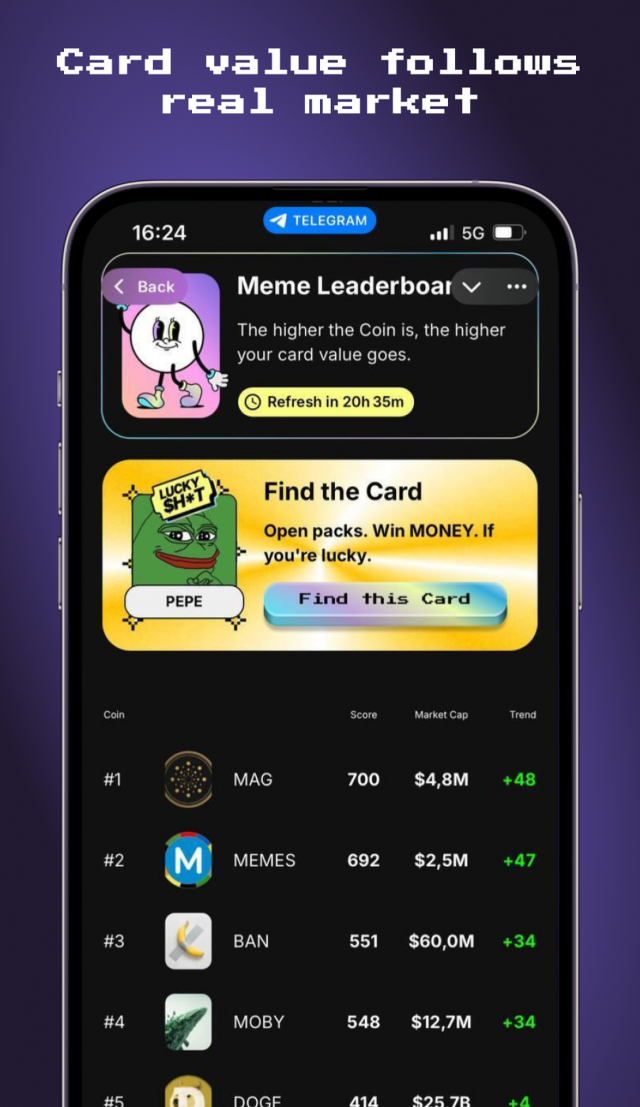 Moon Cards screenshot 3