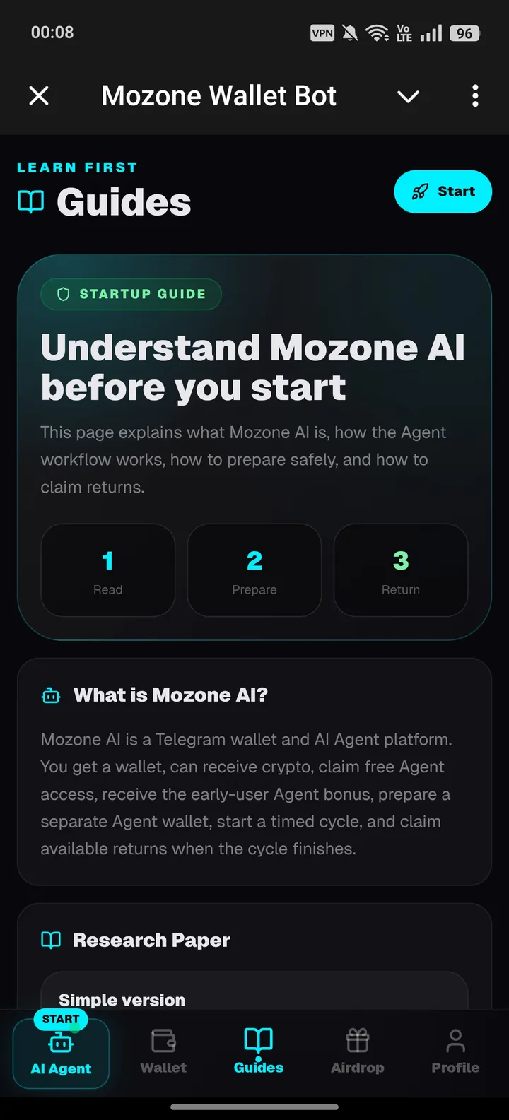 Mozone Wallet Bot screenshot 4