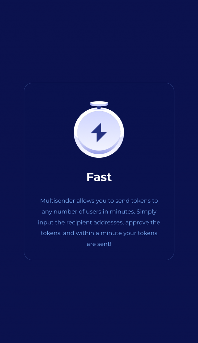 Multisender screenshot 2