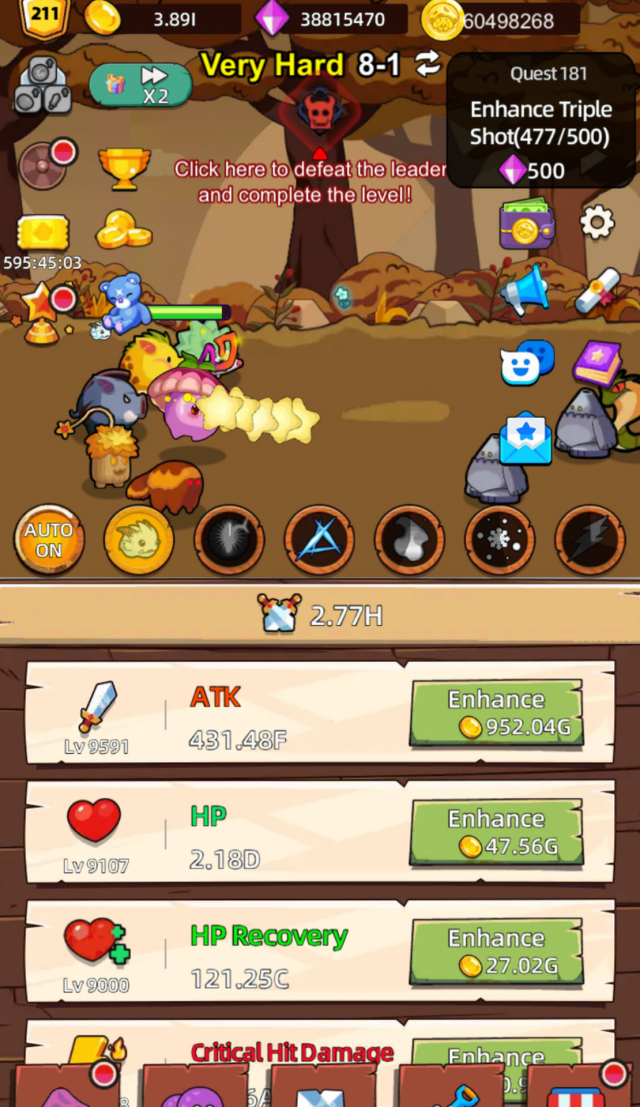 Mushroom Warrior screenshot 1