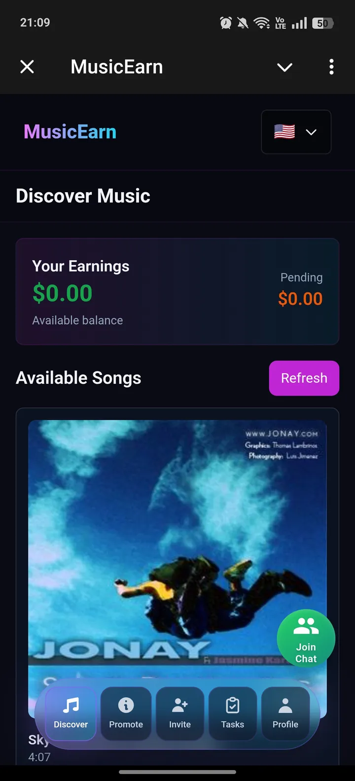 MusicEarn screenshot 1