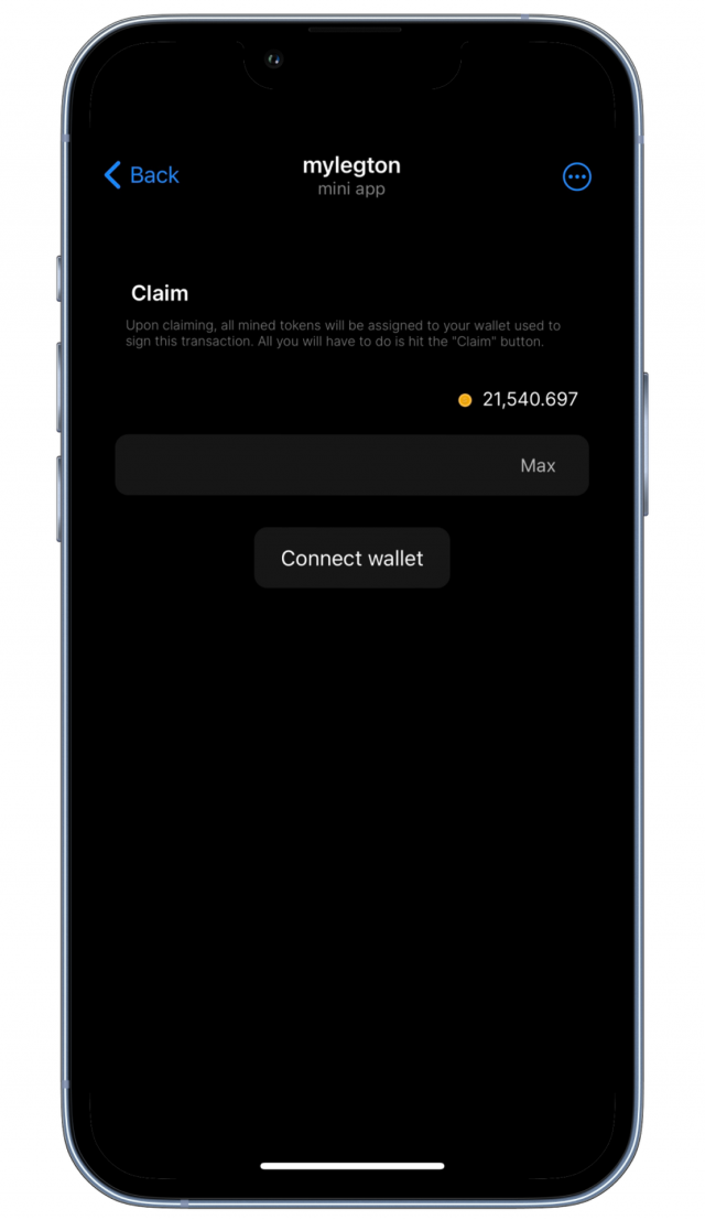 MyLeg screenshot 1