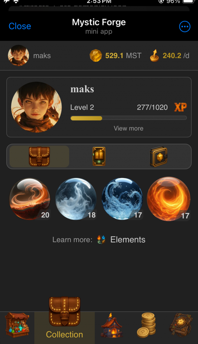 Mystic Forge screenshot 1
