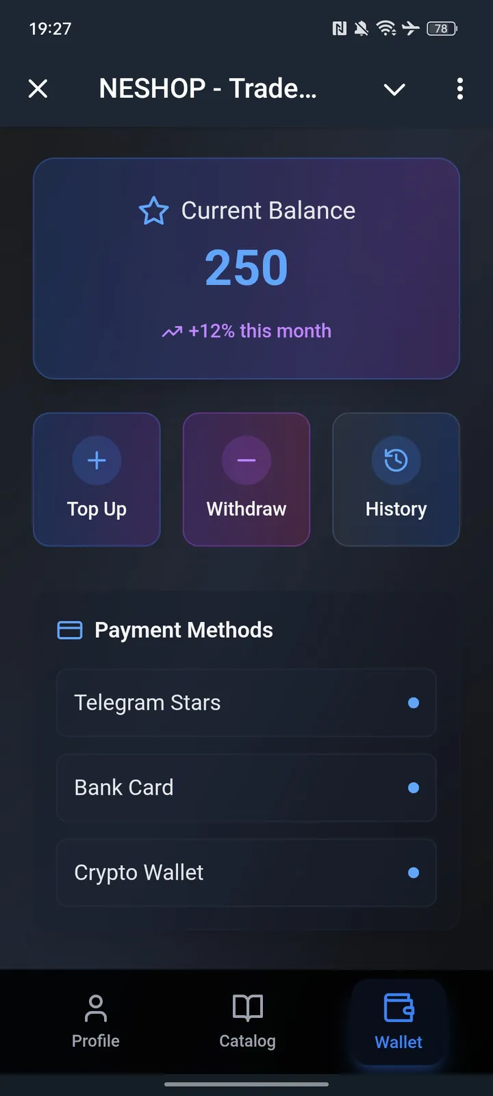 NESHOP - Trade & Sale screenshot 2