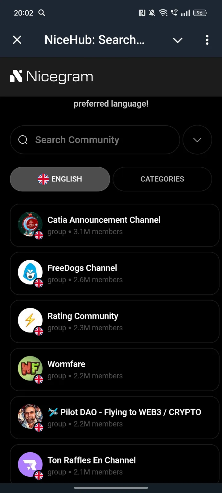 NiceHub: Search bot š Open to get your link! screenshot 4