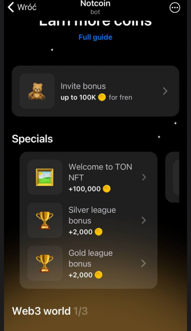 Notcoin screenshot 3
