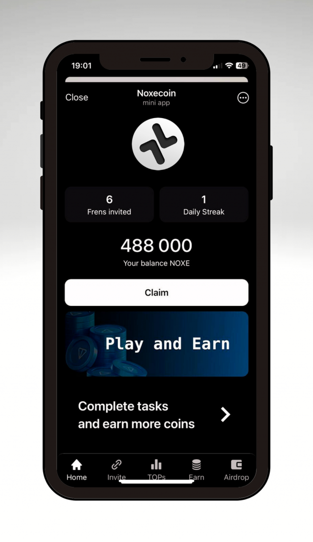 Noxecoin screenshot 1