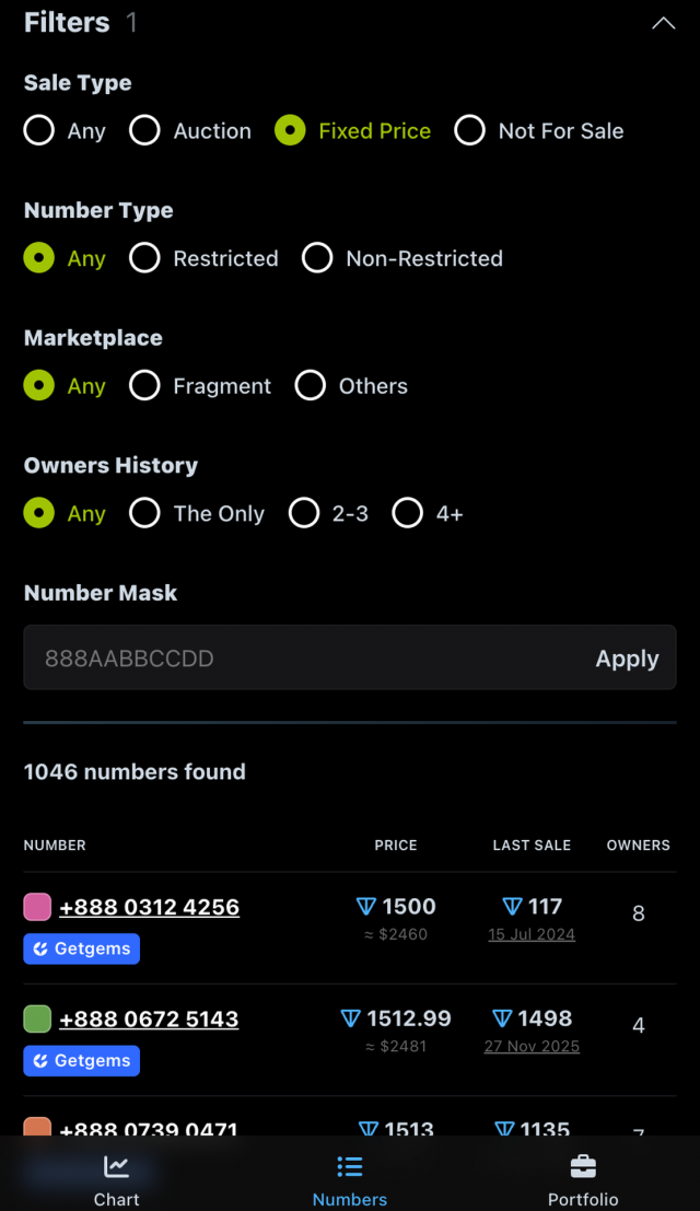 Numbers 888 screenshot 2