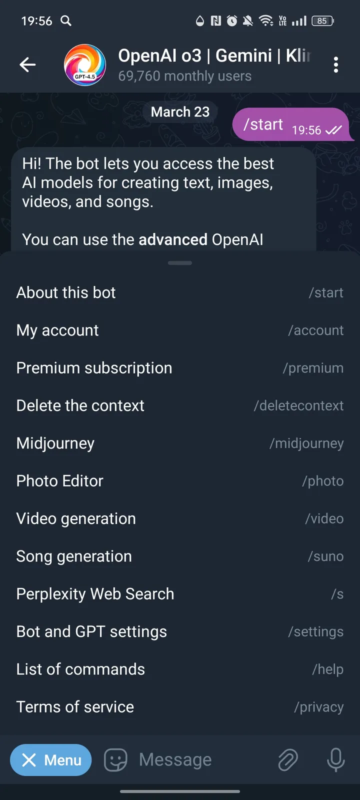 OAI | Gemini | Kling | Suno screenshot 3