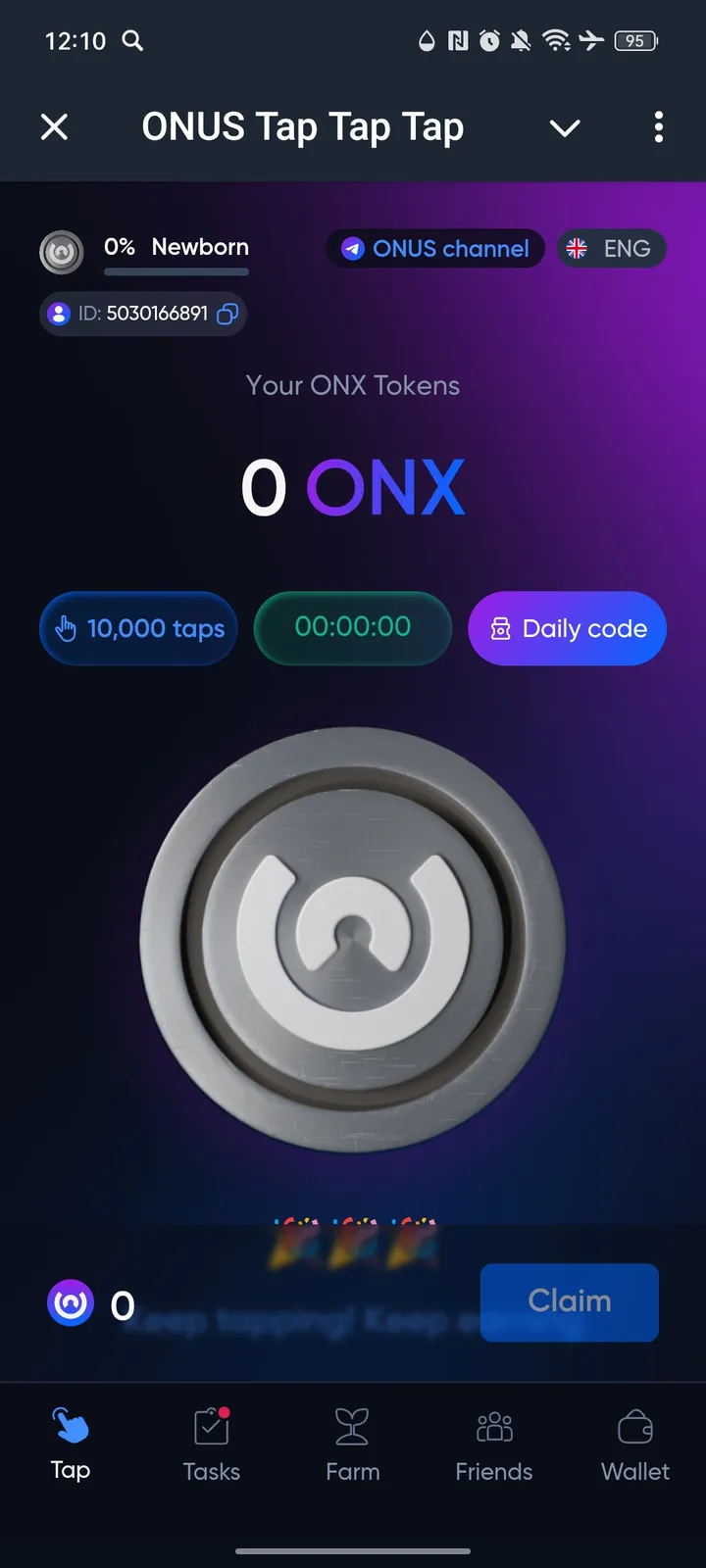ONUS Tap Tap Tap screenshot 1