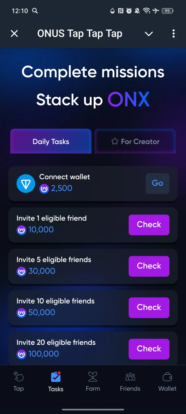 ONUS Tap Tap Tap screenshot 2
