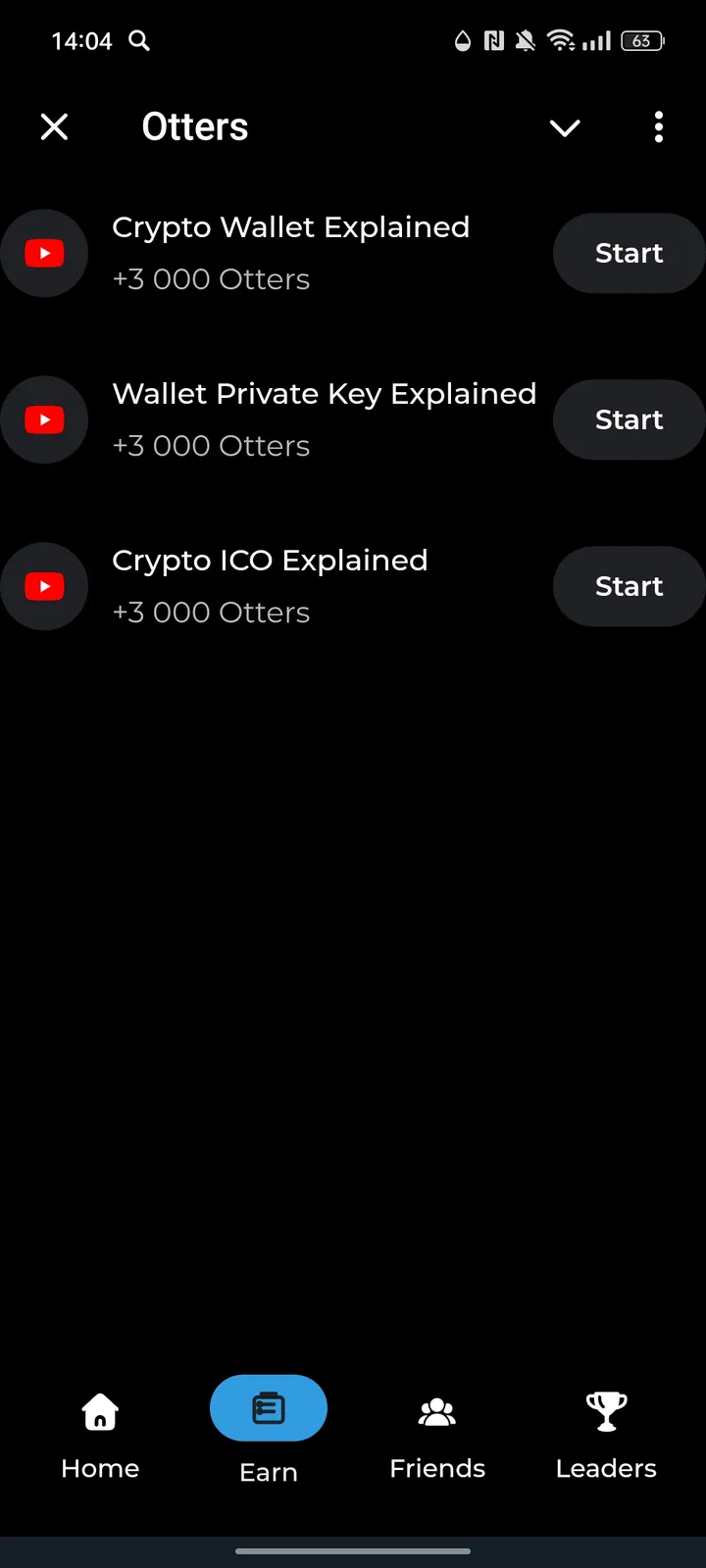 Otters screenshot 2