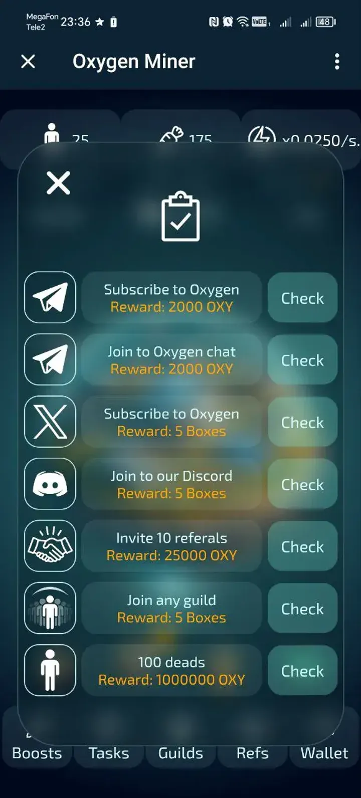 Oxygen Miner screenshot 2