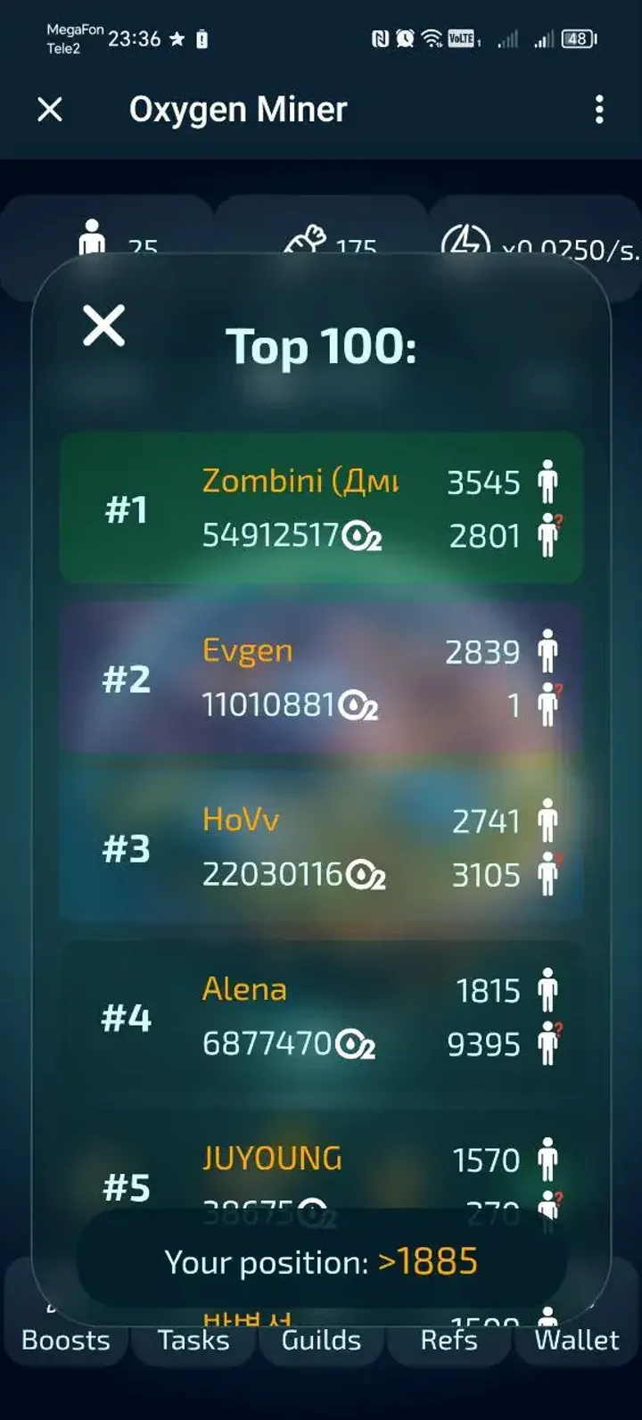 Oxygen Miner screenshot 3