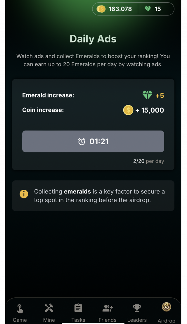 Panda Gold Miner screenshot 3