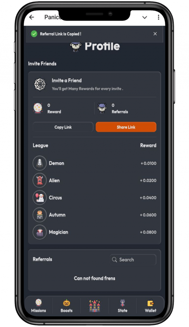 PaniCoin screenshot 3