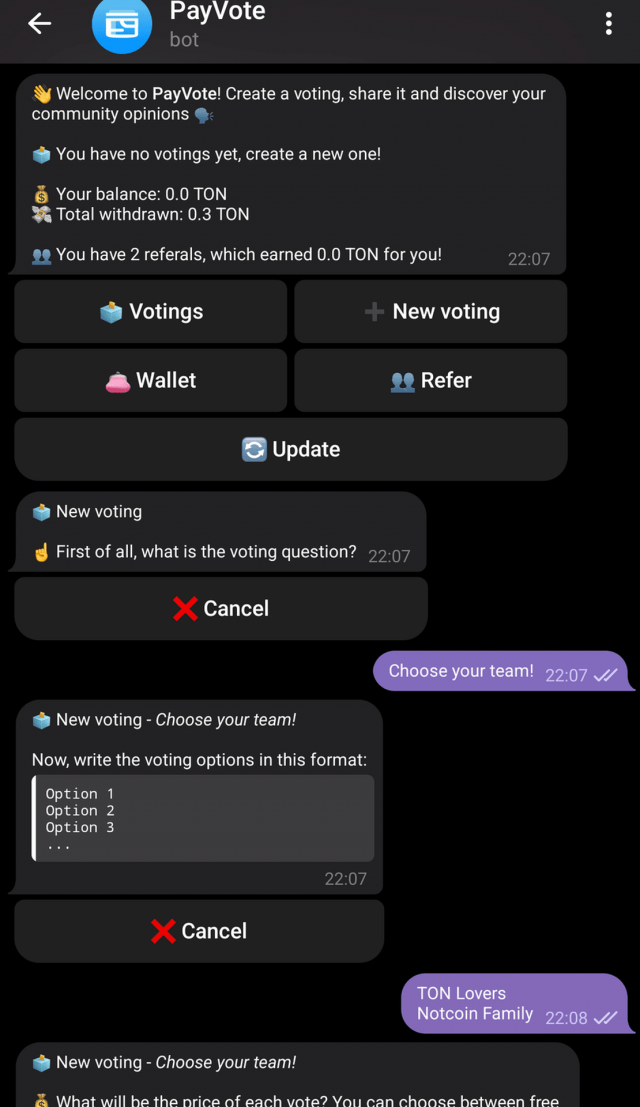 PayVote screenshot 1