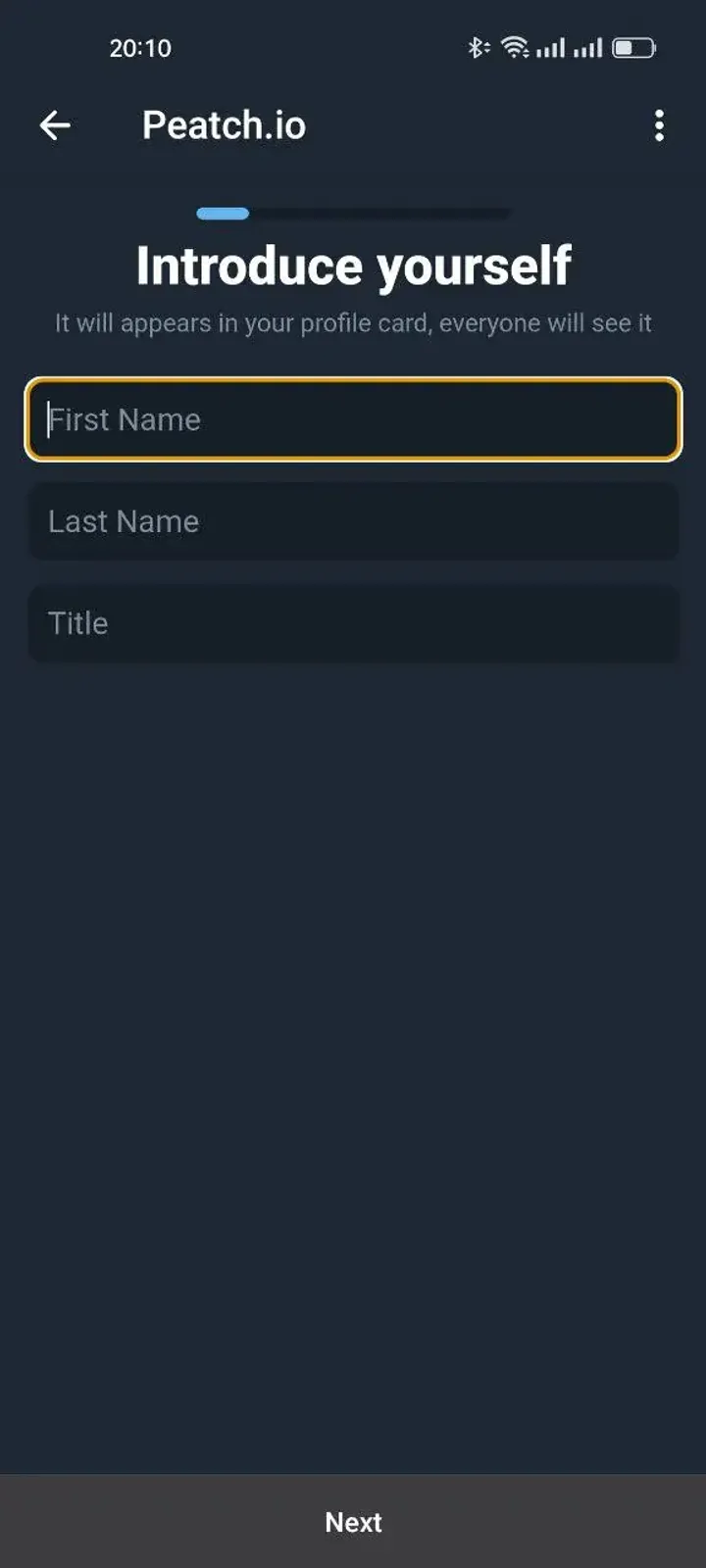 Peatch.io screenshot 2