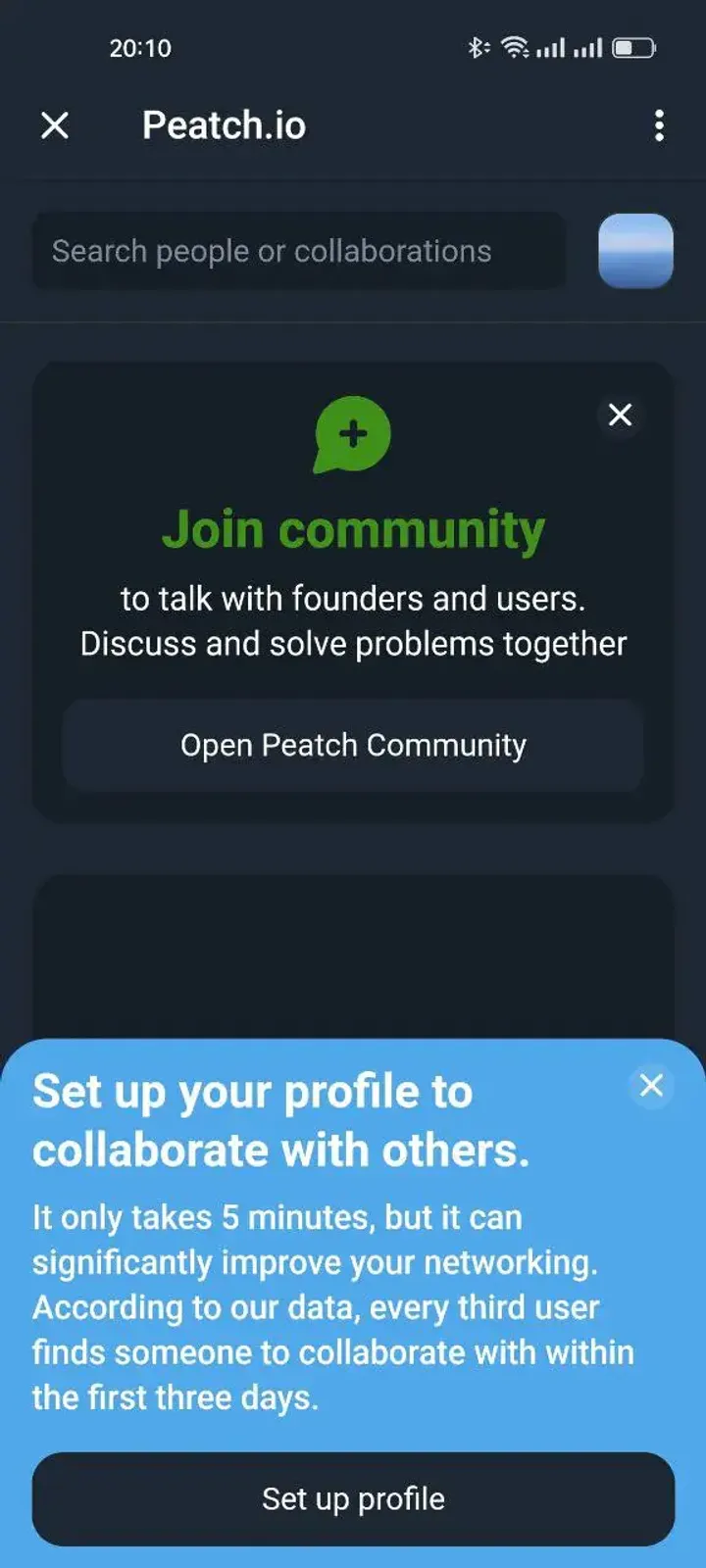 Peatch.io screenshot 3