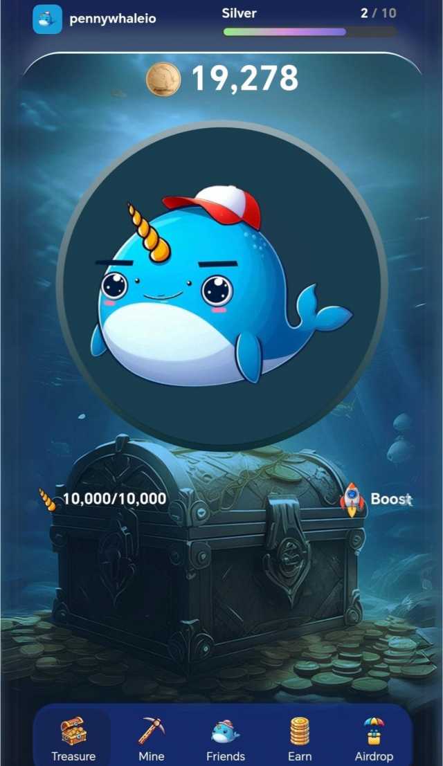 PennyWhale screenshot 1