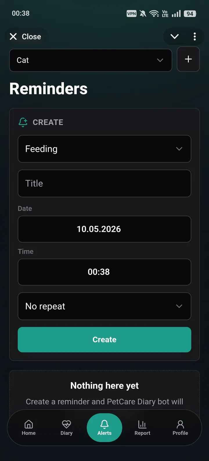 PetCare Diary screenshot 4