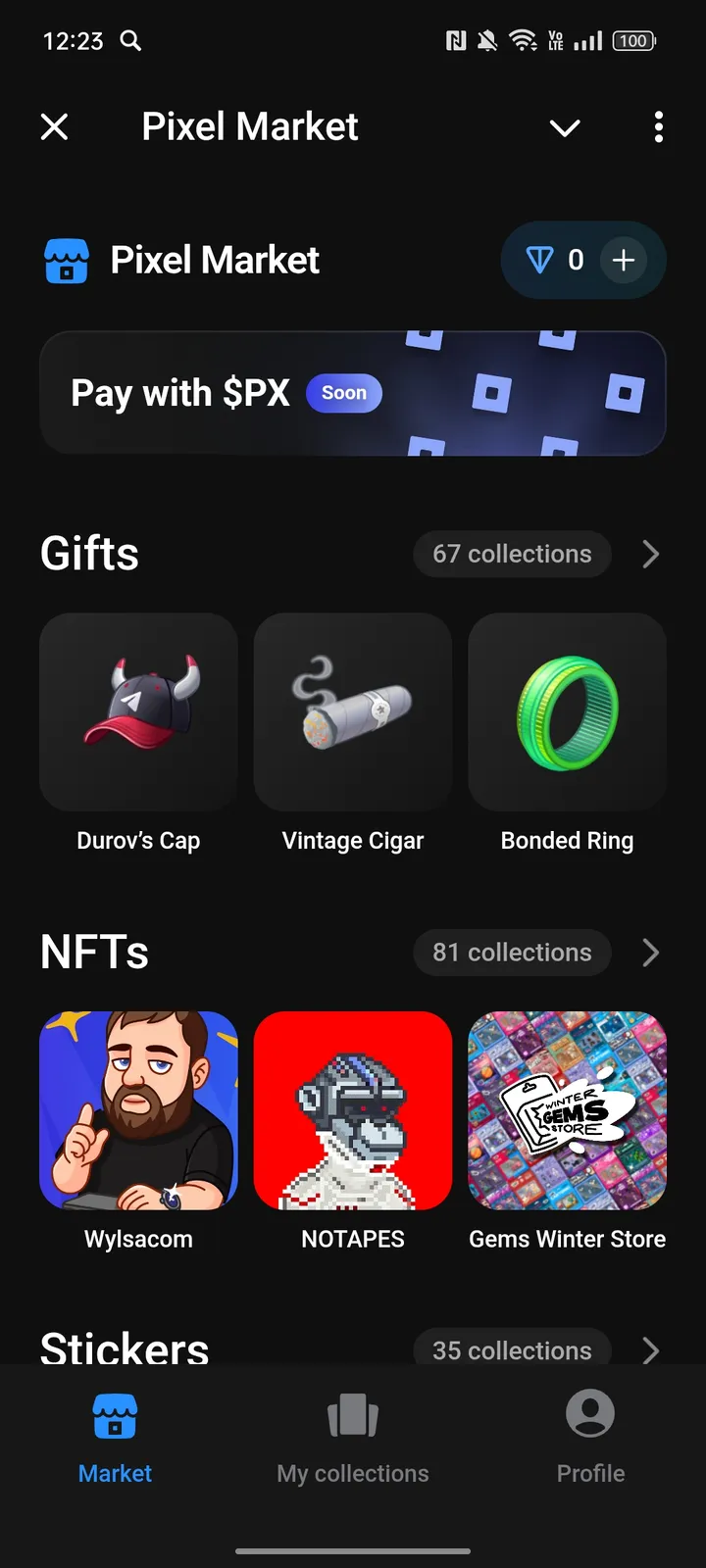 Pixel Market screenshot 1