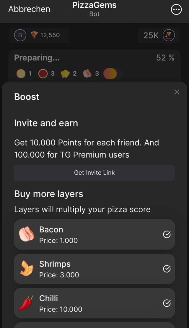 PizzaGems screenshot 3