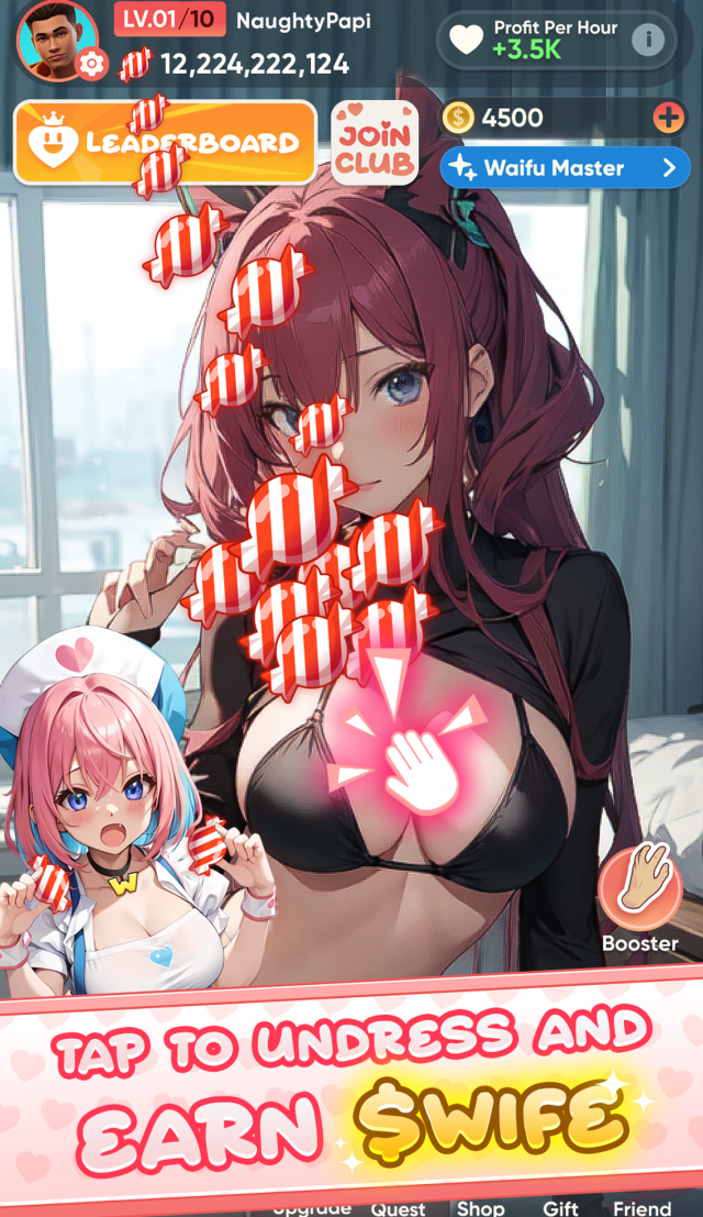 Pocket Waifu screenshot 1