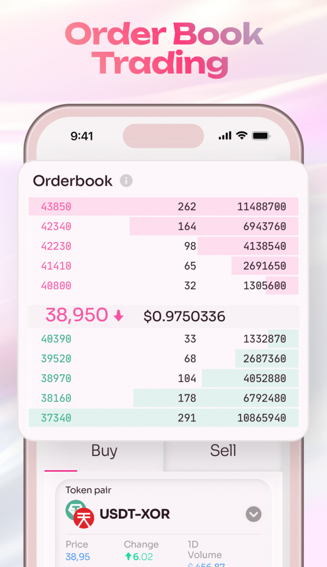 Polkaswap DEX screenshot 2