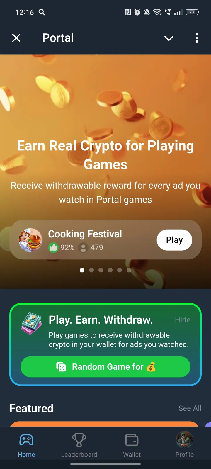 Portal screenshot 1
