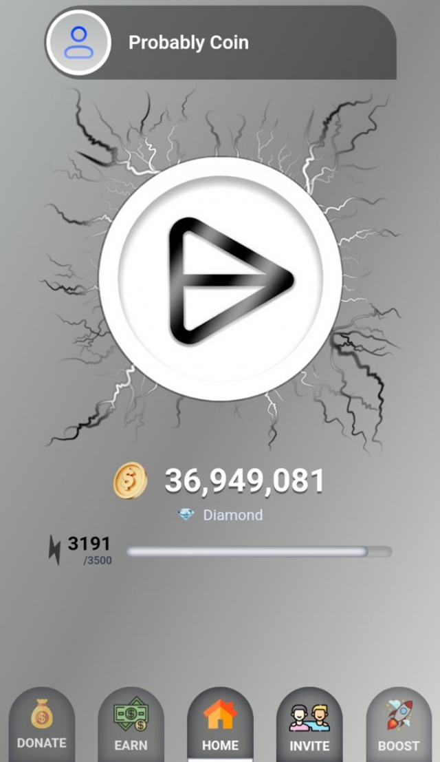 Probablycoin screenshot 1