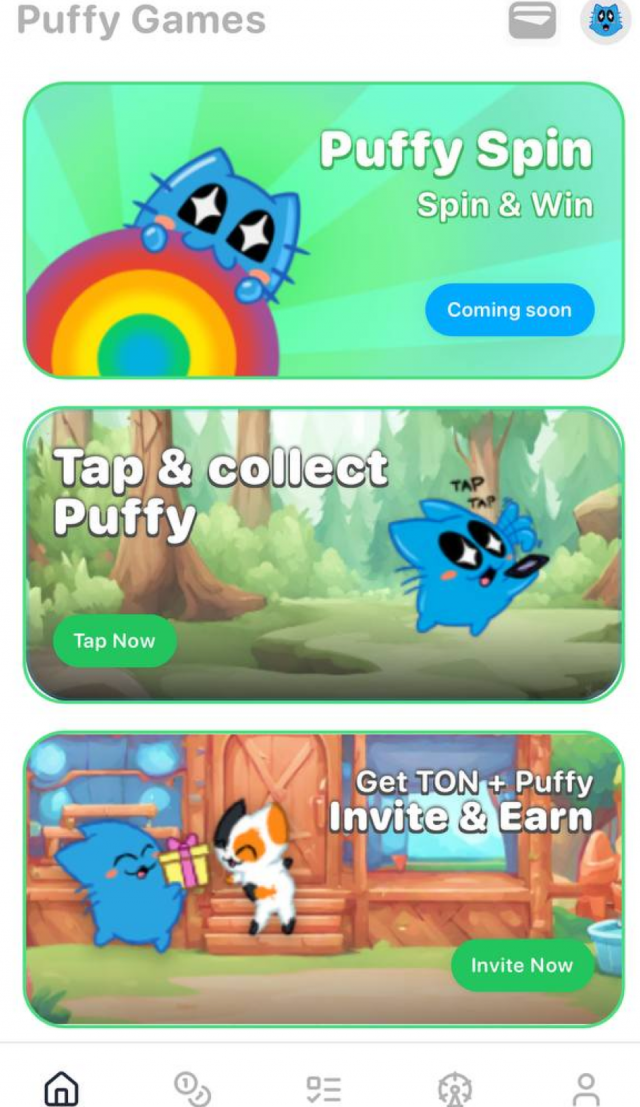 Puffy Games screenshot 1