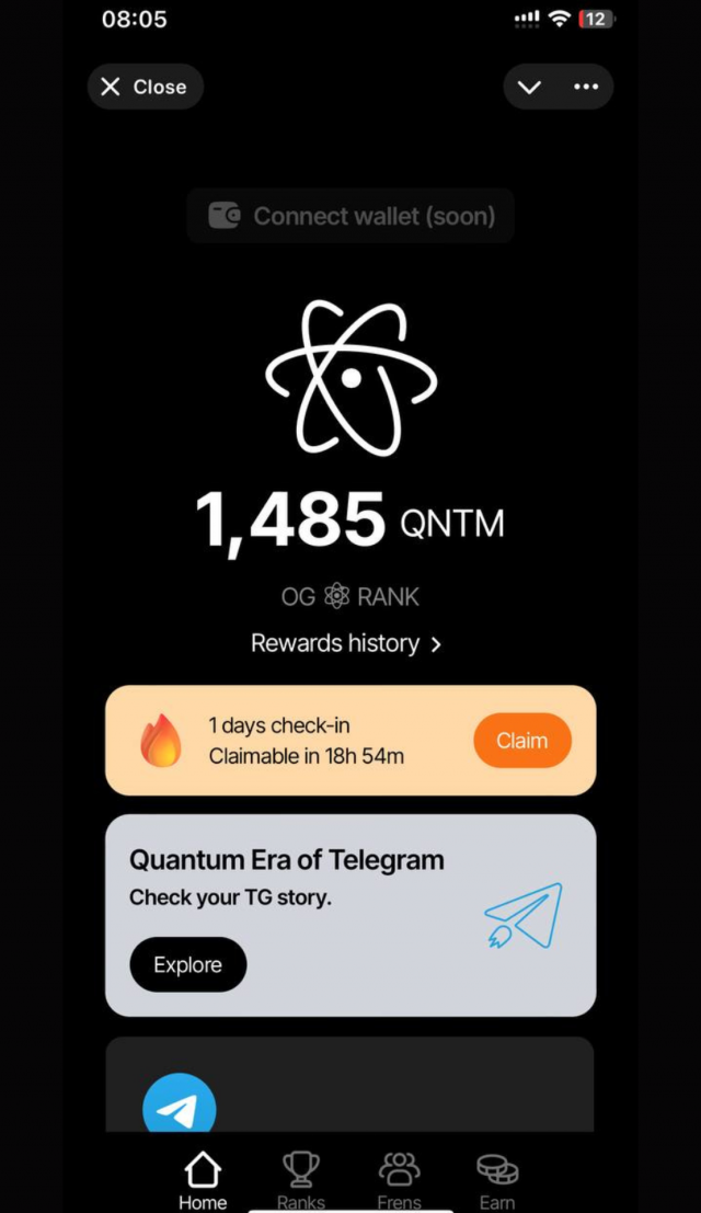 Quantum Club screenshot 1